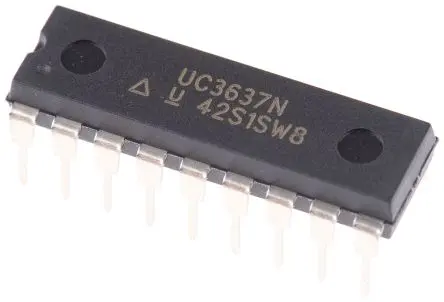 Produktfoto 1 von Texas Instruments Motor-Controller Vollbrücke 36 V, 0.1 A, PDIP, 18-Pin, 36V, Bürstenlos, UC3637