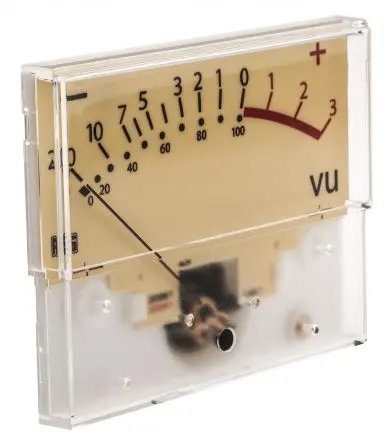 Produktfoto 1 von Sifam Tinsley AL39W Analoges Voltmeter AC, 94 mm, 72 mm, 10.3 mm