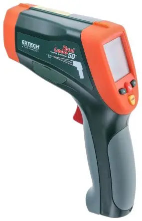 Produktfoto 1 von Extech 42570 Infrarot Thermometer, -50 °C 50:1, bis 2200 °C, 1 °C, Celsius, Fahrenheit