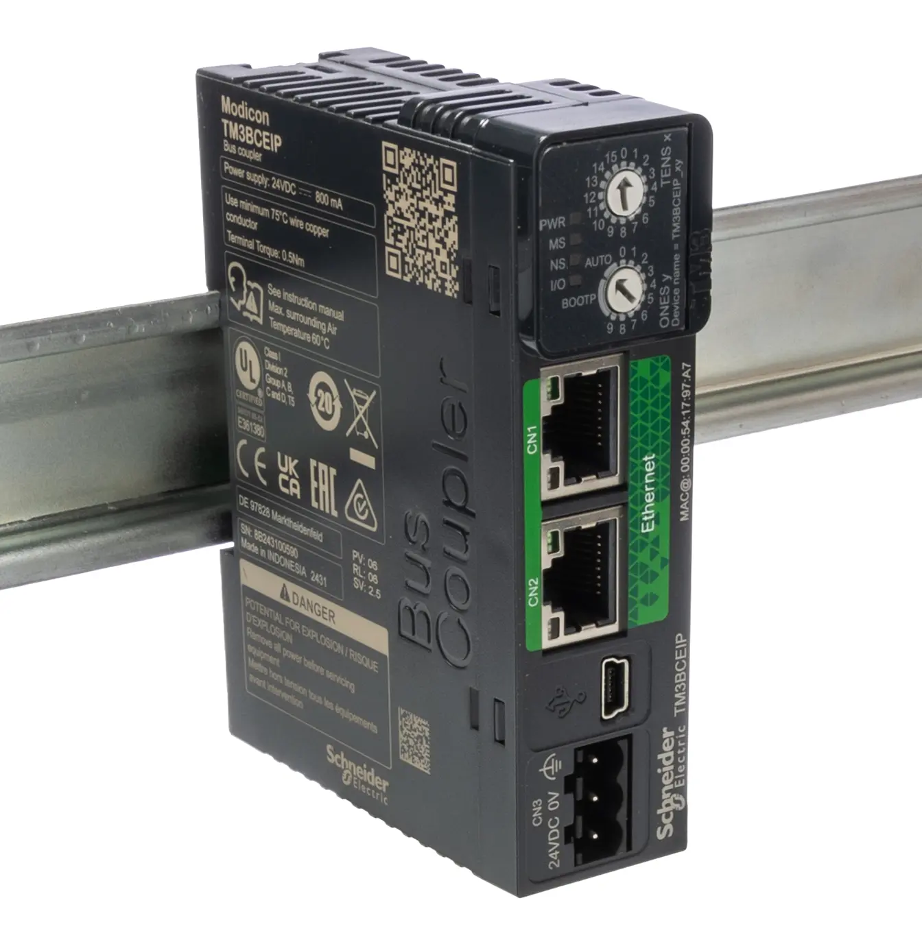 Produktfoto 1 von Schneider Electric SPS-E/A Modul für Modicon TM3 2 x Digital Eingang / 2 x TM3  Digital Ausgang