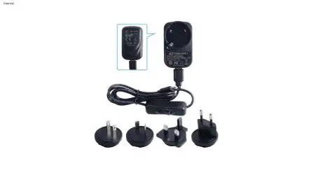 Produktfoto 1 von Okdo 5V Raspberry Pi Netzteil, 1.2 m, Schwarz, USB Typ C, Universal-Stecker