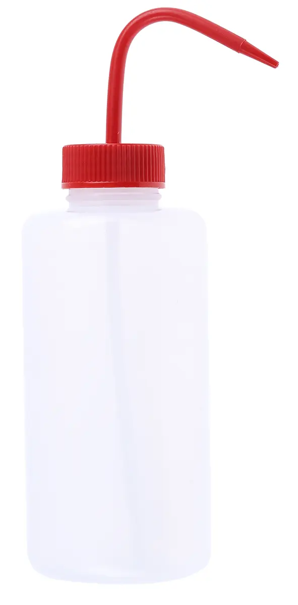 Produktfoto 1 von RS PRO Polyethylen Laborflasche 1L Spritzflasche Weithalsig