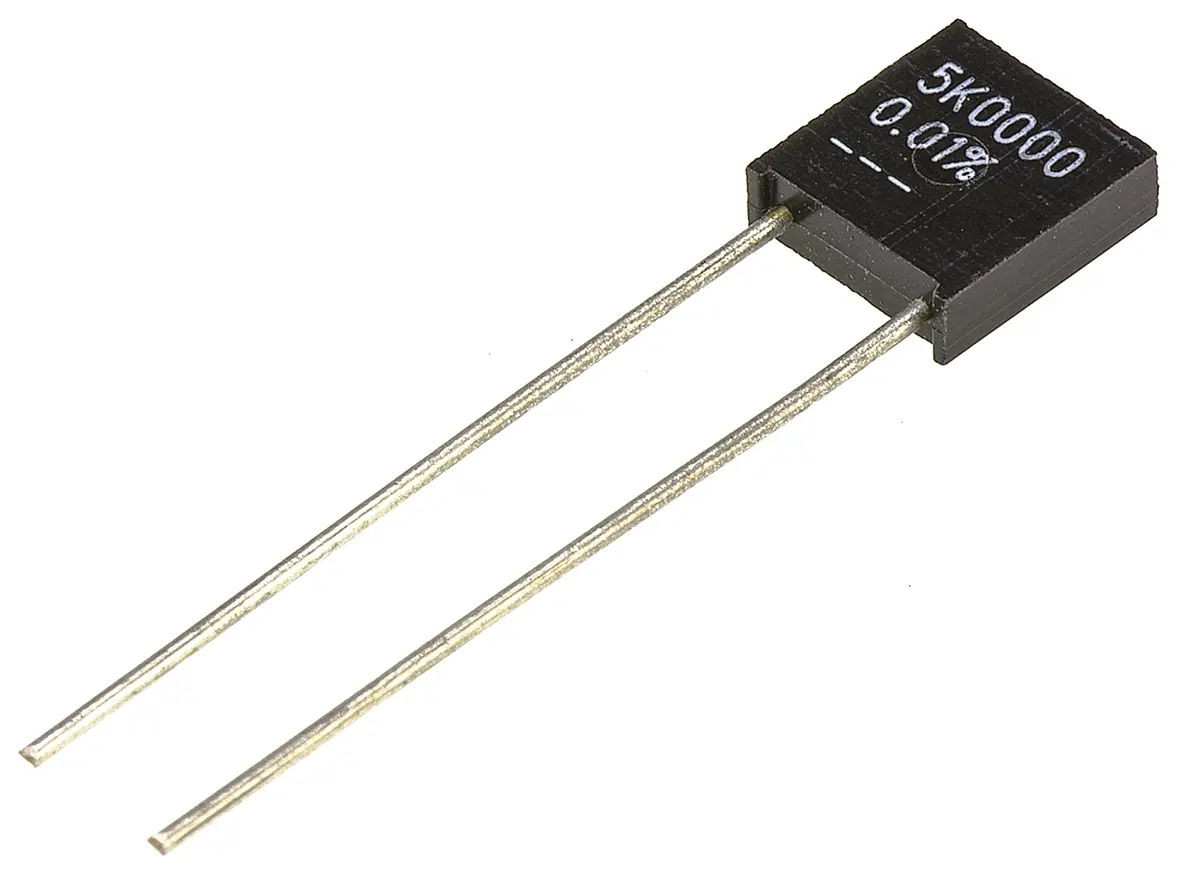 Produktfoto 1 von VPG Foil Resistors RCK Metallfolie Widerstand, Axial 5 kΩ 0.01 % / 0.5 W