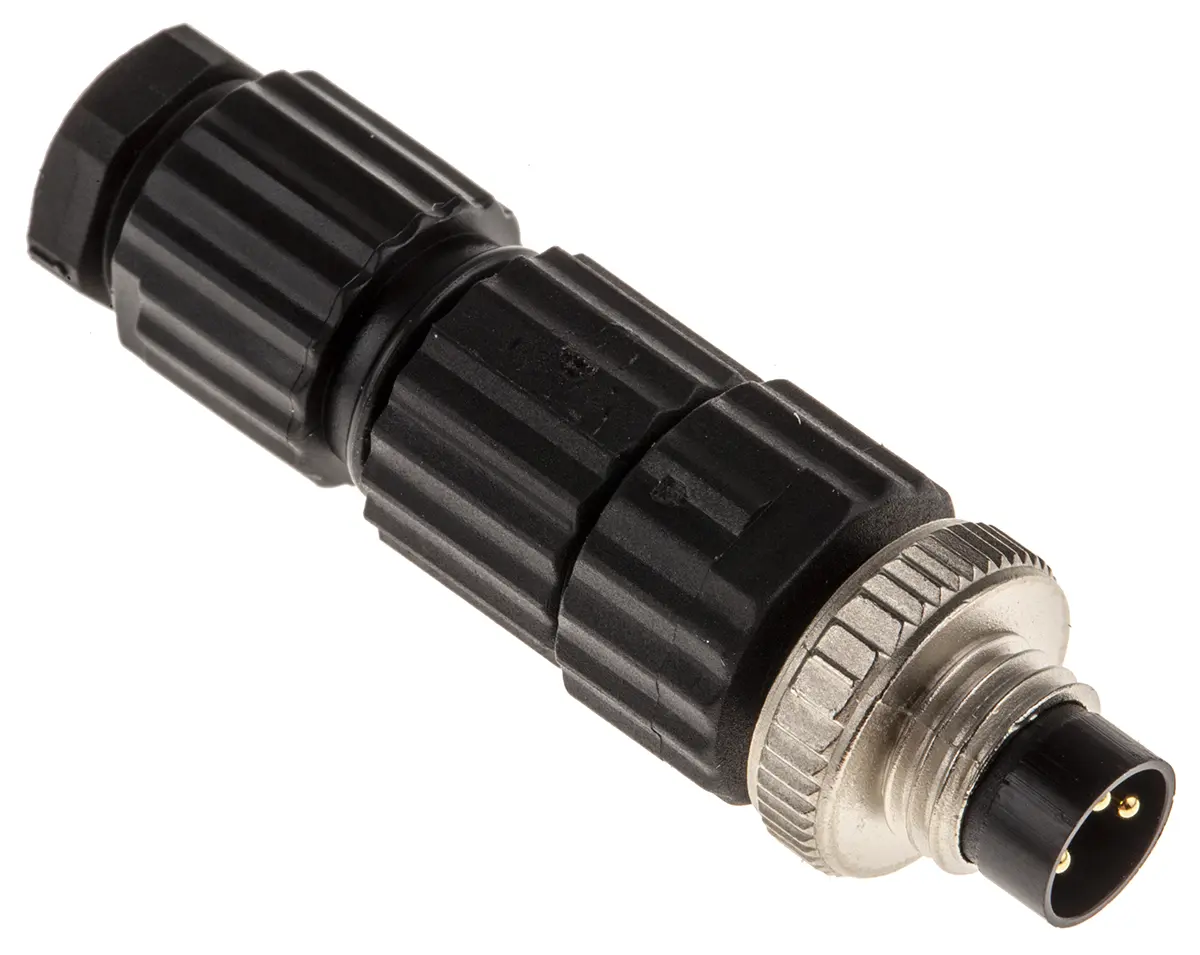Produktfoto 1 von Hirschmann E M8 M8 Rundsteckverbinder Stecker 3-polig Stecker 3A Kabel IP40