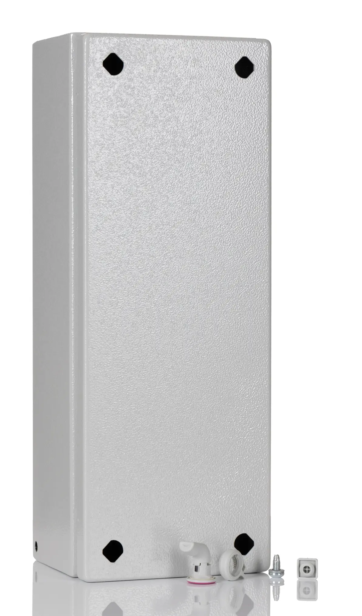 Produktfoto 1 von Rittal KX Stahlblech Wandanschlusskasten RAL 7035 IP66, HxBxT 150 mm, 400 mm x 120 mm
