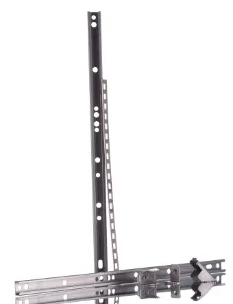 Produktfoto 1 von Rittal Gehäusemastklemme Edelstahl, für Serien AX, KX AX 198 mm 600 mm M10 198mm