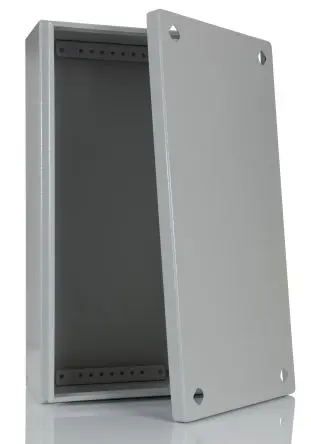 Produktfoto 1 von Rittal KX Stahl Wandanschlusskasten RAL 7035 IP66, HxBxT 150 mm, 300 mm x 80 mm