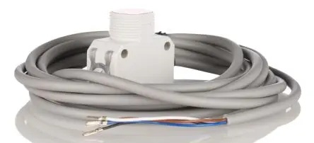 Produktfoto 1 von RS PRO PSR Kubisch Optischer Sensor, Hintergrundunterdrückung, NPN Schließer/Öffner Ausgang, Kabel