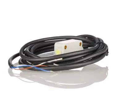 Produktfoto 1 von RS PRO PSE Kubisch Optischer Sensor, Polarisierte Retro-Reflexion, PNP Schließer/Öffner Ausgang, Kabel