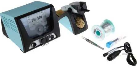 Produktfoto 1 von Weller WX 2011 Lötstation-Kit, Typ F, Typ G Löten 204 W / 230 V, 2-Kanal LCD