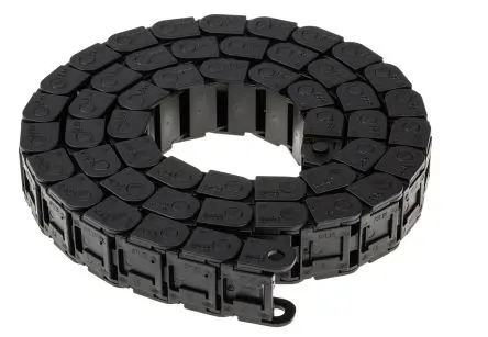 Produktfoto 1 von Igus e-chain Schwarz, 27mm x 15 mm Igumid G, Länge 1 m 38 mm