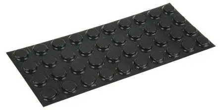 Produktfoto 1 von 3M SJ-5700 Selbstklebende Füße, Zylindrisch, 4.1 mm, ø 19.1 mm, Polyurethan, L. 50 ft, 66 °C max.
