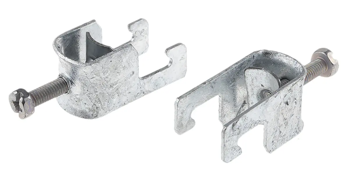 Produktfoto 1 von RS PRO Rohrklemme Rohr ø Stahl