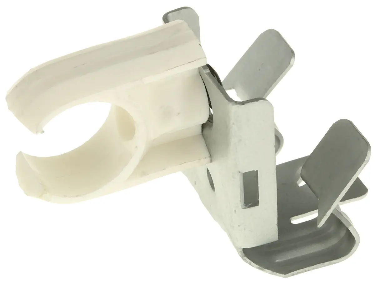 Produktfoto 1 von RS PRO Stahl Träger-Kabelclip 8 mm, Kabel-Ø 22 mm