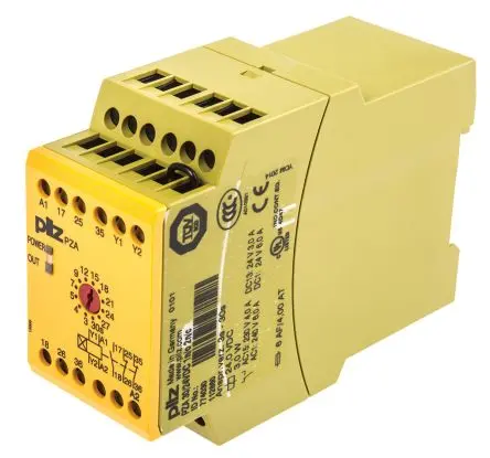 Produktfoto 1 von Pilz PZA 30 Sicherheitsrelais 24V dc, 1 Sicherheitskontakte, 2 Hilfsschalter, Automatisch EN 954-1, EN 60947-1, prEN