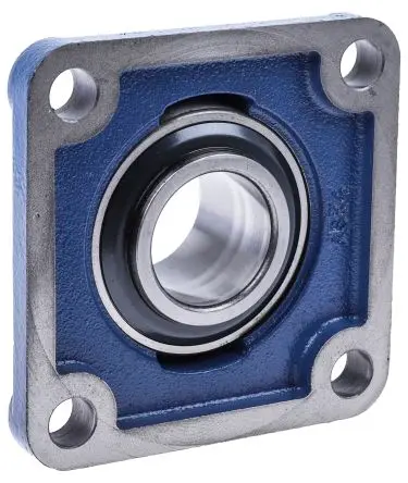 Produktfoto 1 von SKF 4-Loch Zylindrisch Flanschlager-Einheit aus Stahl, Innen-Ø 44.45 mm, 52.2mm x 137 mm
