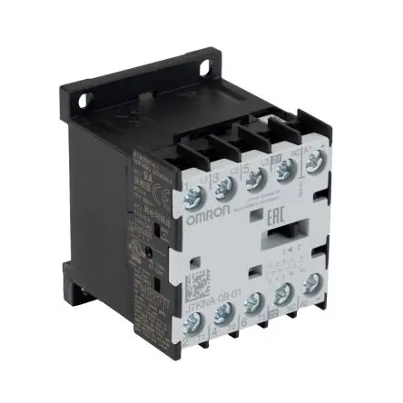 Produktfoto 1 von Omron J7KNA Schütz 24V dc-Spule, 3-polig, 888V / 9 A 888V 4 kW 3 Schließer 1-Hilfskontakte
