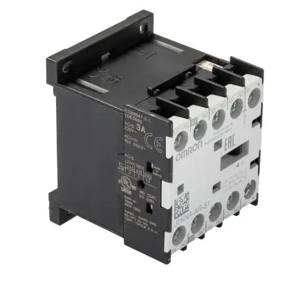 Produktfoto 1 von Omron J7KNA Schütz 230V ac-Spule, 4-polig, 888V / 10 A 230V ac 3 Schließer, 1 Öffner Motorsteuerung 888-Hilfskontakte