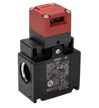 Produktfoto 1 von Omron D4NS Sicherheitsschalter Schlüssel Schlüssel 2 Öffner Kunststoff