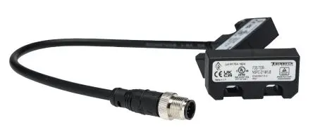 Produktfoto 1 von Omron F3S-TGR-N Magnetisch M12 Berührungsloser Sicherheitsschalter 24V dc aus Kunststoff, 2 Öffner, Schließer (NO),