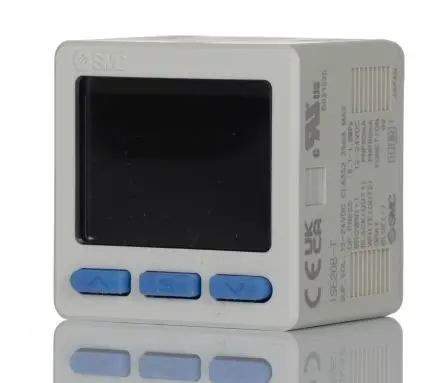 Produktfoto 1 von SMC Drucksensor, 0 bar bis 10 bar 24V, IP65 50 °C
