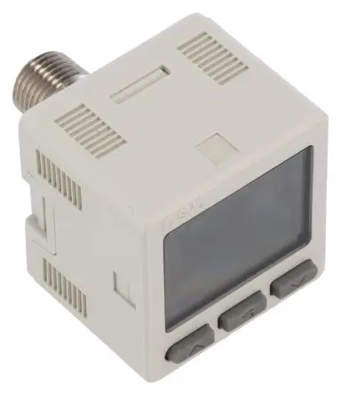 Produktfoto 1 von SMC Drucksensor, 0 bar bis 10 bar 12V dc, 24 V dc, IP40 50 °C