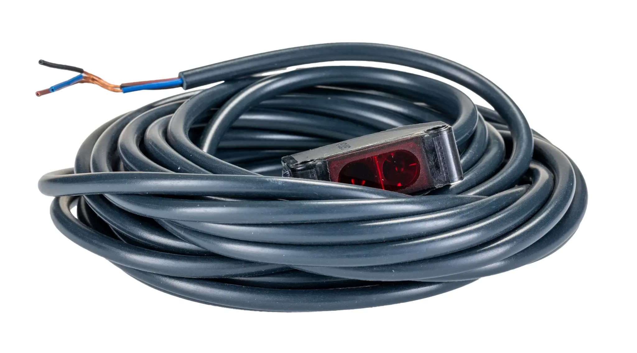 Omron E3Z Rechteckig Optischer Sensor, Reflektierend, Bereich 4 m, PNP Ausgang, Anschlusskabel, Hell-/dunkelschaltend