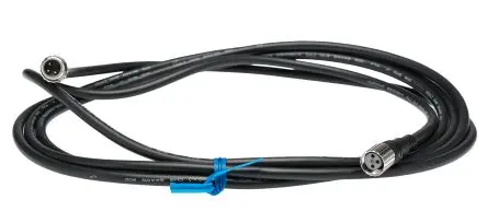 Produktfoto 1 von Omron XS3W, 3-polig Sensor-Betätigungselementkabel, Gerade Buchse / Gerade Stecker, Länge 2 m