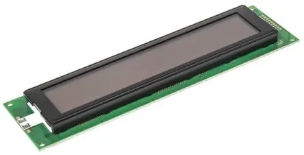 Produktfoto 1 von Powertip PC 4004-A Monochrom LCD, Alphanumerisch LED Grau 4 x 40, Hintergrund Grau, 4 Bit, 8-Bit Interface