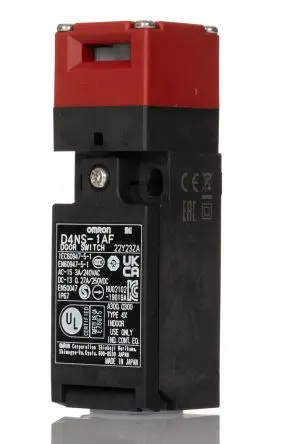 Produktfoto 1 von Omron D4NS Sicherheitsschalter Mit Schlüssel Schlüssel 1 Schließer/1 Öffner Kunststoff