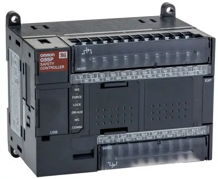 Produktfoto 1 von Omron G9SP Eingangs-/Ausgangsmodul, 24V dc, 10 Eingänge / 16 Ausgänge