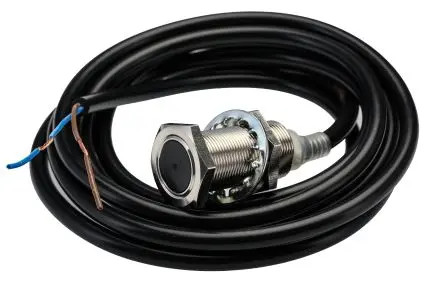 Produktfoto 1 von Omron E2E M18 Induktiver Näherungssensor, Gewinderohr 2-adrig 7 mm, IP67 30 V dc