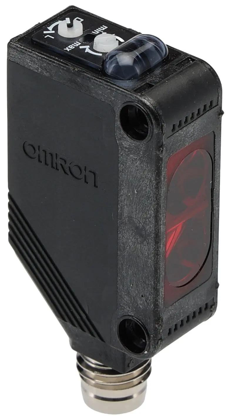 Produktfoto 1 von Omron E3Z Kubisch Optischer Sensor, Reflektierend, Bereich 500 mm → 2 m, PNP Ausgang, M8-Steckverbinder,