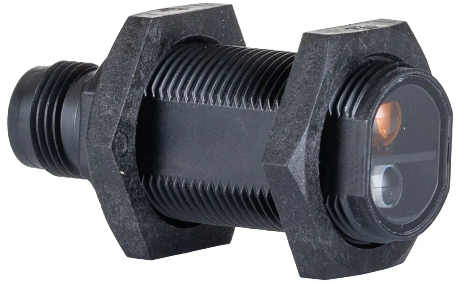 Produktfoto 1 von Omron E3FA zylindrisch Optischer Sensor, Hintergrundunterdrückung, Bereich 100 mm, PNP Ausgang, M12-Steckverbinder