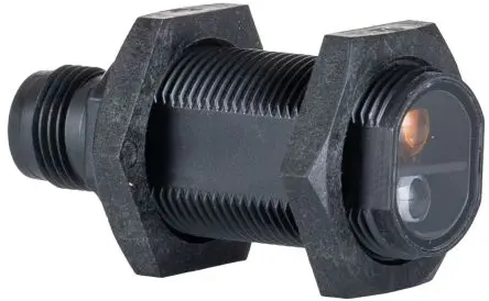 Produktfoto 1 von Omron E3FA Zylindrisch Optischer Sensor, Hintergrundunterdrückung, PnP Ausgang