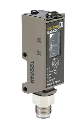 Produktfoto 1 von Omron E3S-C Kubisch Optischer Sensor, Diffus, NPN/PNP Ausgang