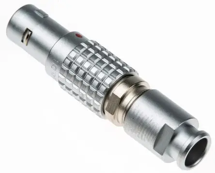 Produktfoto 1 von LEMO 0B 0 9.5 mm Rundsteckverbinder Stecker 3-polig Stecker/Buchse 8A Kabel IP50