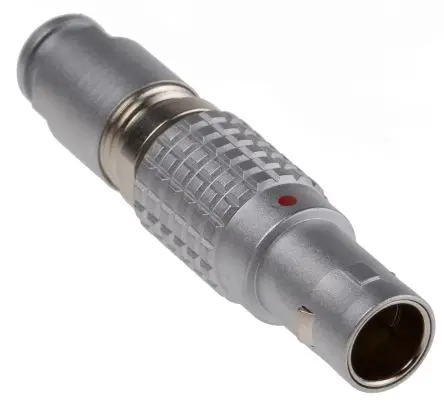 Produktfoto 1 von LEMO 0B 0 9.5 mm Rundsteckverbinder Stecker 5-polig Stecker/Buchse 6.5A Kabel IP50
