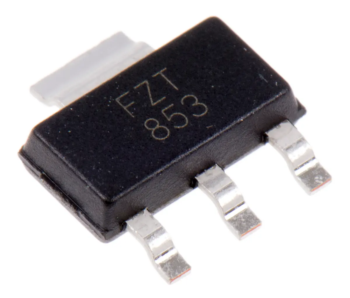 Produktfoto 1 von DiodesZetex Oberfläche Transistor NPN 100 V / 6 A, SOT-223 4-Pin