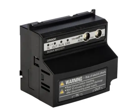 Produktfoto 1 von Omron MX2 Optionskarte EtherCAT-Optionskarte für MX2-Wechselrichter.