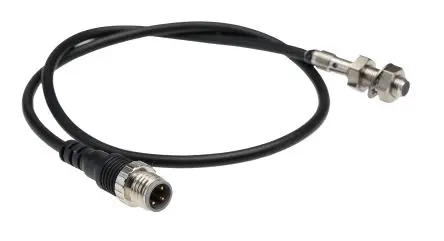 Produktfoto 1 von Omron E2E M5 Induktiver Näherungssensor, Gewinderohr PnP / 100mA 1.2 mm, IP67 30 V dc