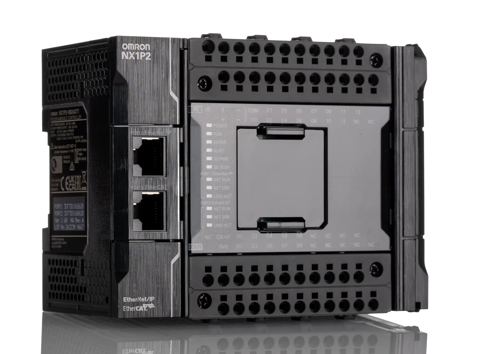 Produktfoto 1 von Omron NX1P SPS CPU / 14 Digitaleing. PNP Ausg.Typ PNP/NPN Eing.Typ für Serie NX