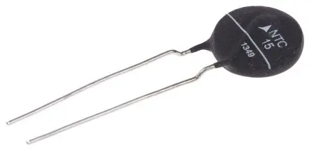 Produktfoto 1 von TDK B57237S0 Thermistor 15 Ω, NTC, 90 s 7 mm 15 mm, Einschaltstrombegrenzung 7 mm, Toleranz 20 %, 3100 mW