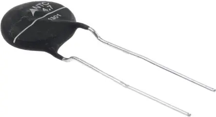 Produktfoto 1 von TDK B57237S0 Thermistor 4.7 Ω, NTC, 90 s 7 mm 15 mm, Einschaltstrombegrenzung 7 mm, Toleranz 20 %, 3100 mW