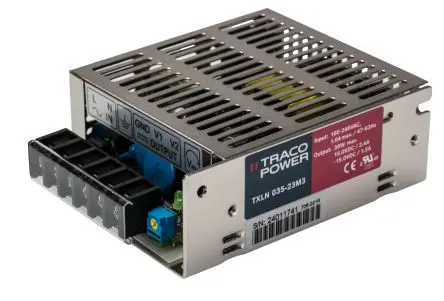 Produktfoto 1 von TRACOPOWER TXLN 035 Schaltnetzteil 2 15V dc 35 W, Fahrgestell 264V ac