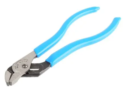 Produktfoto 1 von RS PRO Wasserpumpenzange Gebogen Nicht parkend 114mm VDE 1000V zugelassen