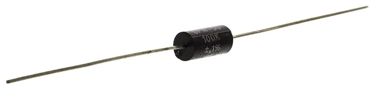 Produktfoto 1 von TE Connectivity UPW50 Gewickelt Widerstand, Axial 100 kΩ 0.1 % / 0.5 W