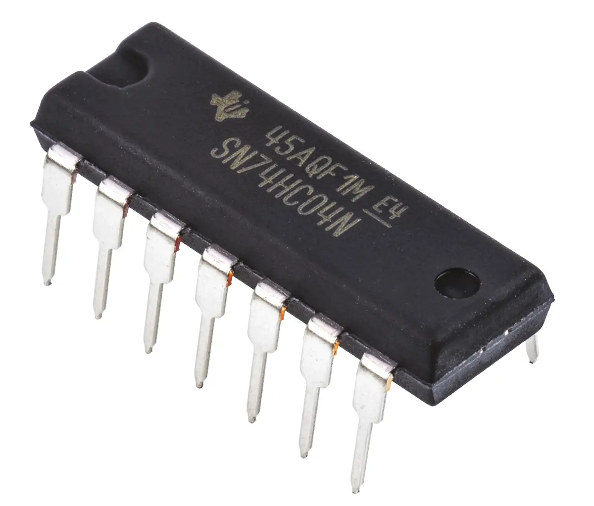 Produktfoto 1 von Texas Instruments Frequenzumrichter, Frequenzumrichter, CMOS, Push-Pull 6 14-Pin 120 ns, PDIP