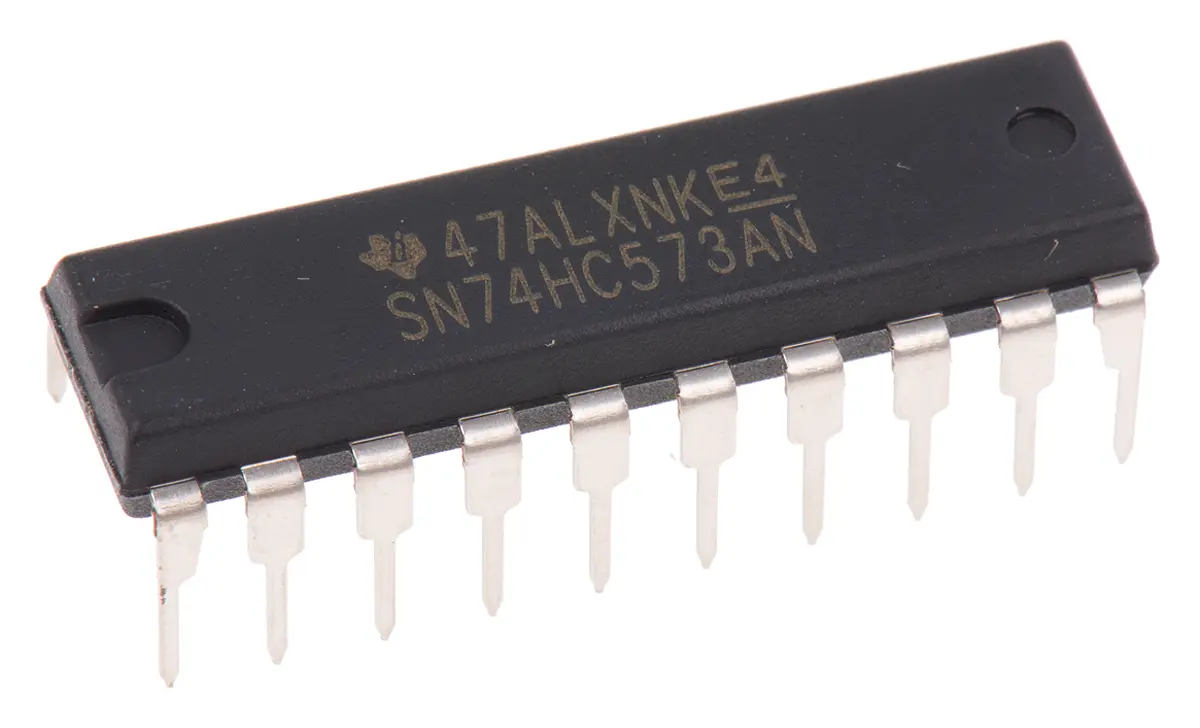Produktfoto 1 von Texas 8 Register HC Klar Tri-State, PDIP 20-Pin