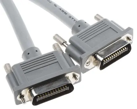 Produktfoto 1 von RS PRO Parallel-Kabel GPIB Stecker RS232 Stecker L. 4 m, Grau